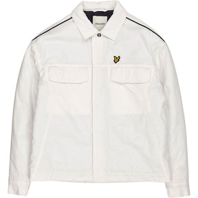 Lyle & Scott White Twill Overshirt