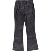 Motel Black PU Zorea Trousers