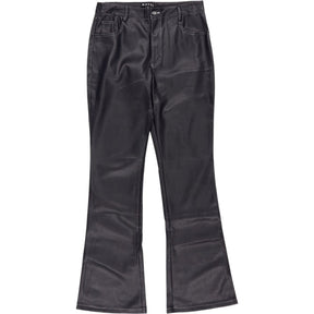 Motel Black PU Zorea Trousers