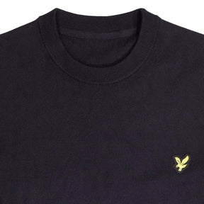Lyle & Scott Navy Knitted Crew Neck Jumper