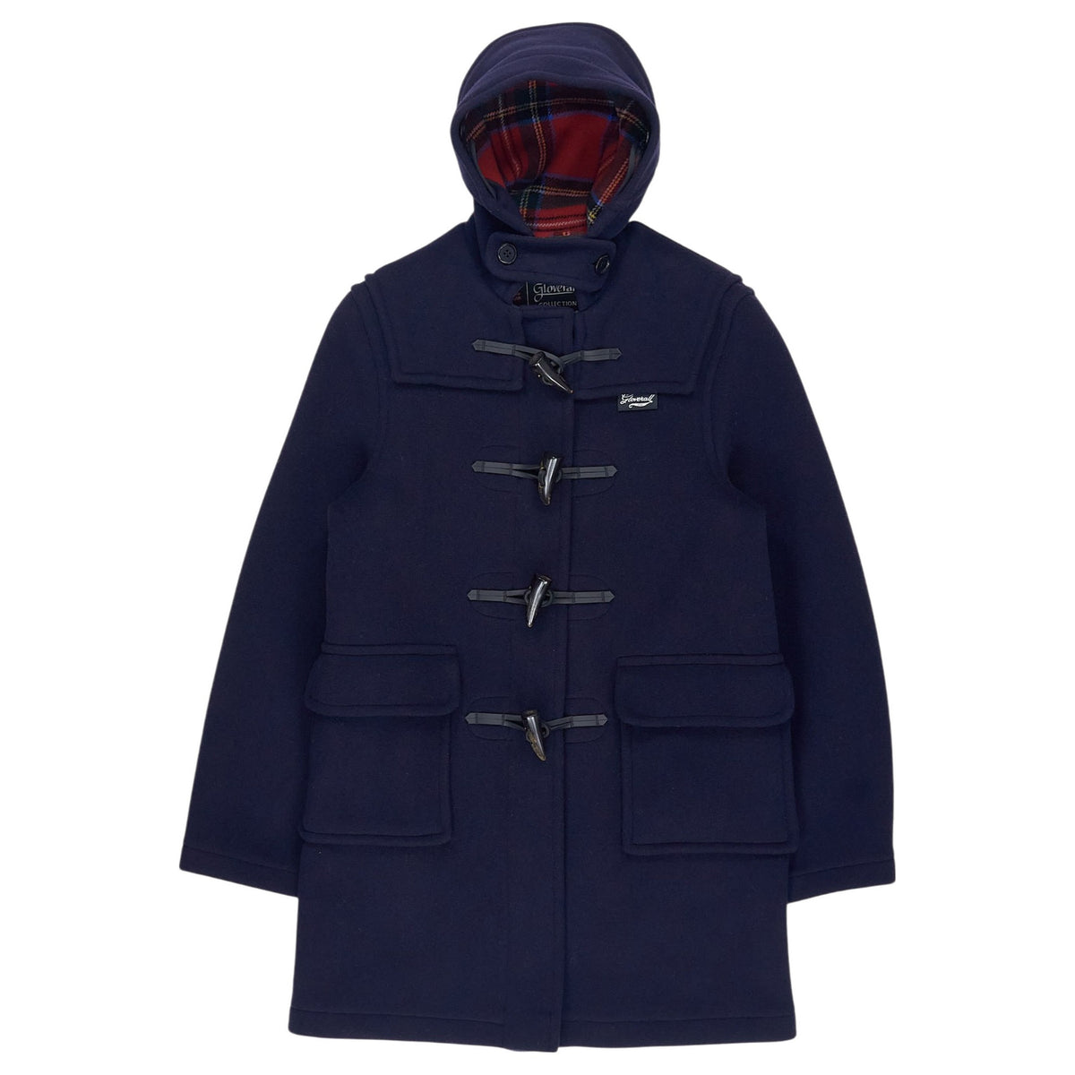 Gloverall Navy Wool Duffle Coat