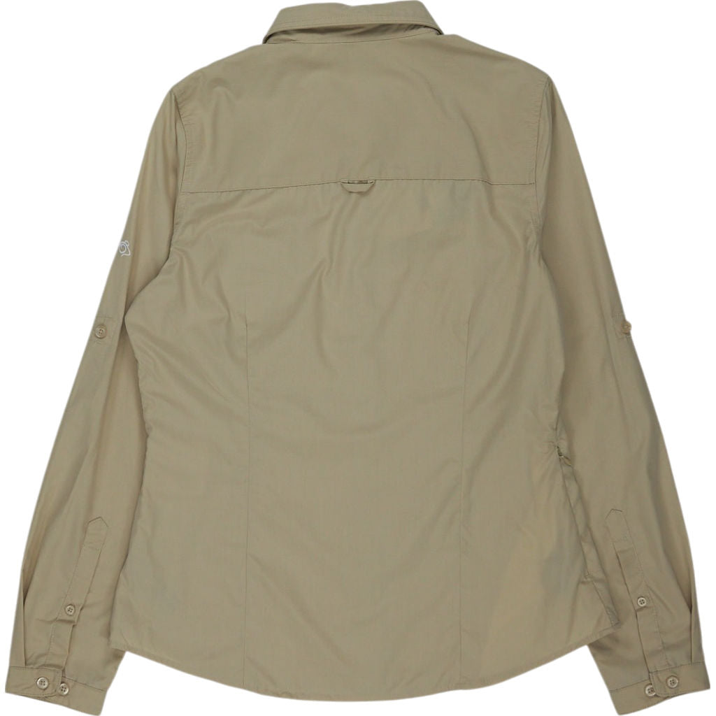 Craghoppers Beige Long Sleeve Shirt