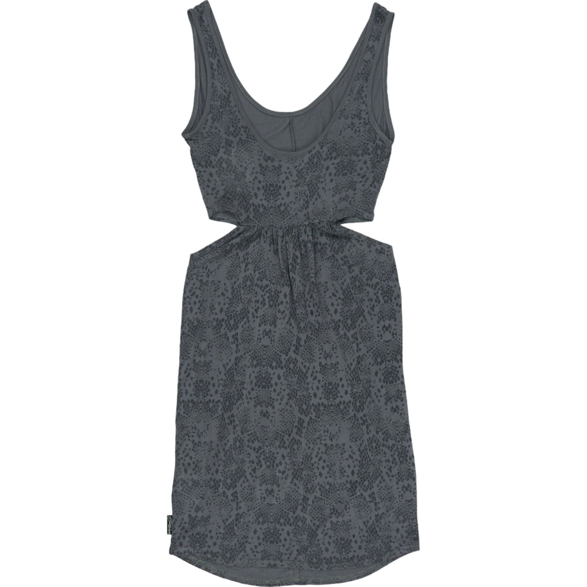 Stussy Grey Pattern Cut-Out Dress