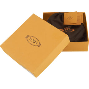 Tod's Beige Leather Braided Belt