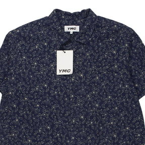 YMC Navy Floral Malick Shirt