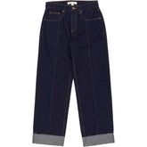 Seventy + Mochi Blue Stevie Turn Up Jeans