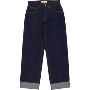 Seventy + Mochi Blue Stevie Turn Up Jeans