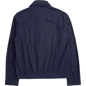 Lyle & Scott Dark Navy Cotton Harrington Jacket