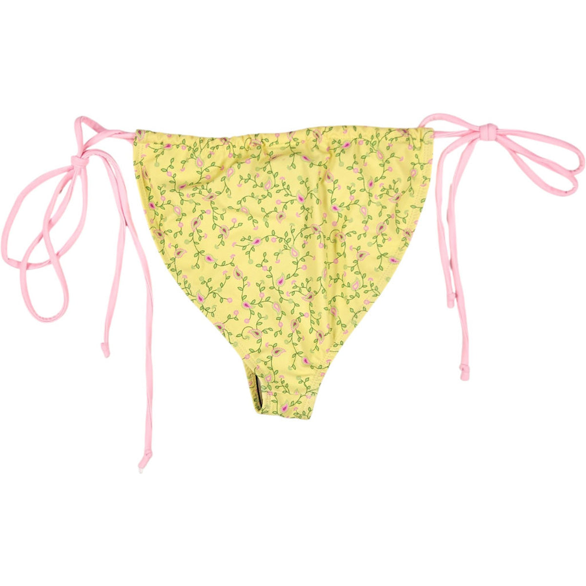 Motel Yellow Paisley Leyna Bikini Bottom
