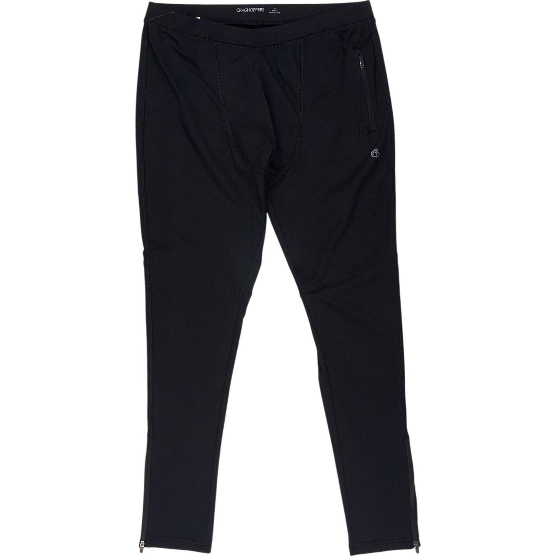 Craghoppers Black Mens Tight Trousers