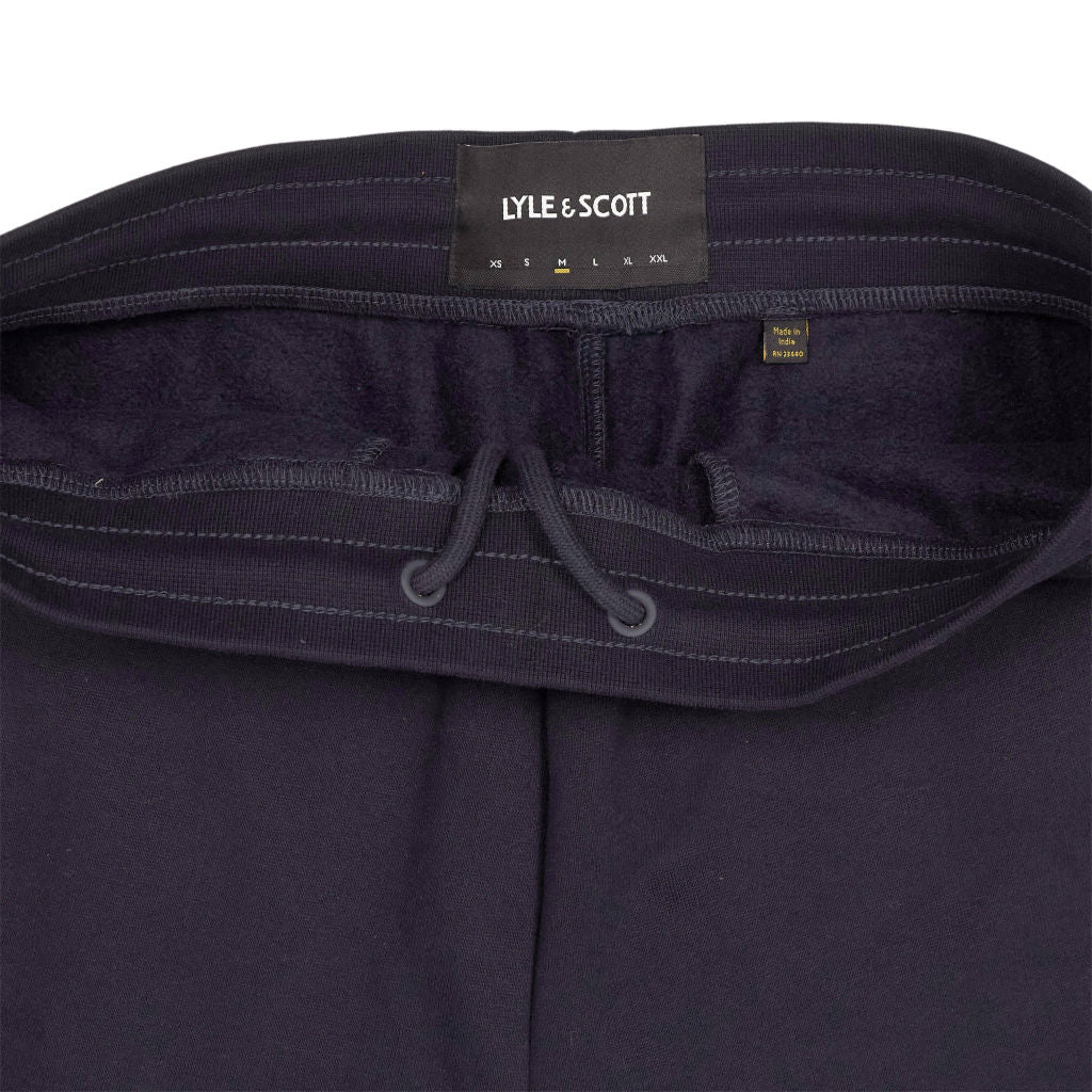 Lyle & Scott Black Fleece Joggers