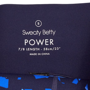 Sweaty Betty Blue Power Leggings