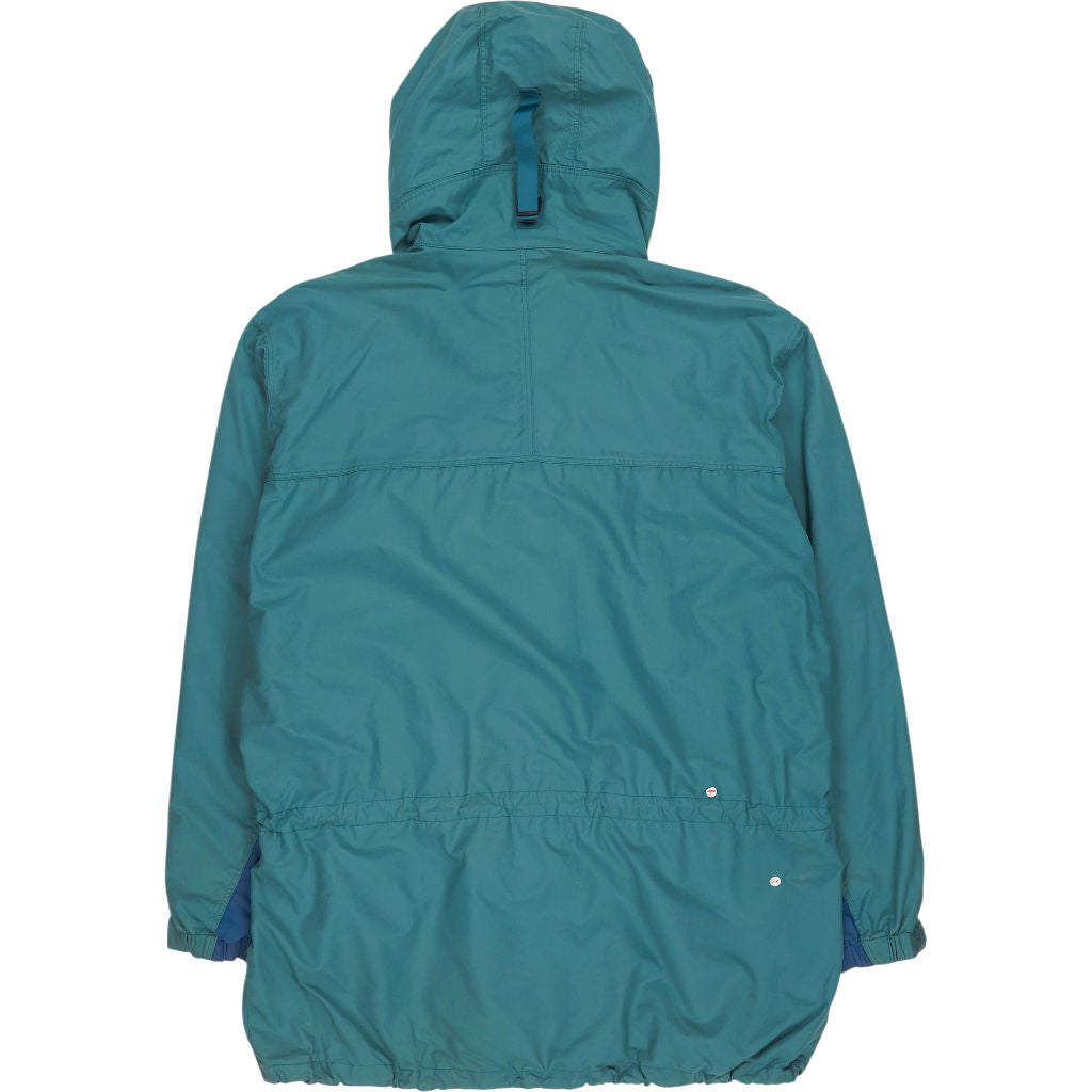 Patagonia Teal Hooded Outdoor Jacket