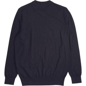 Lyle & Scott Navy Knitted Crew Neck Jumper
