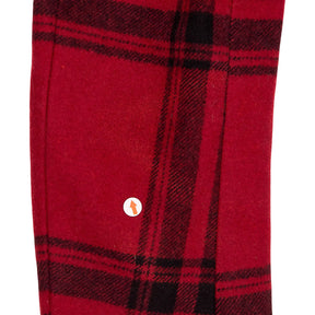 Karen Millen Red Check Wool Coat
