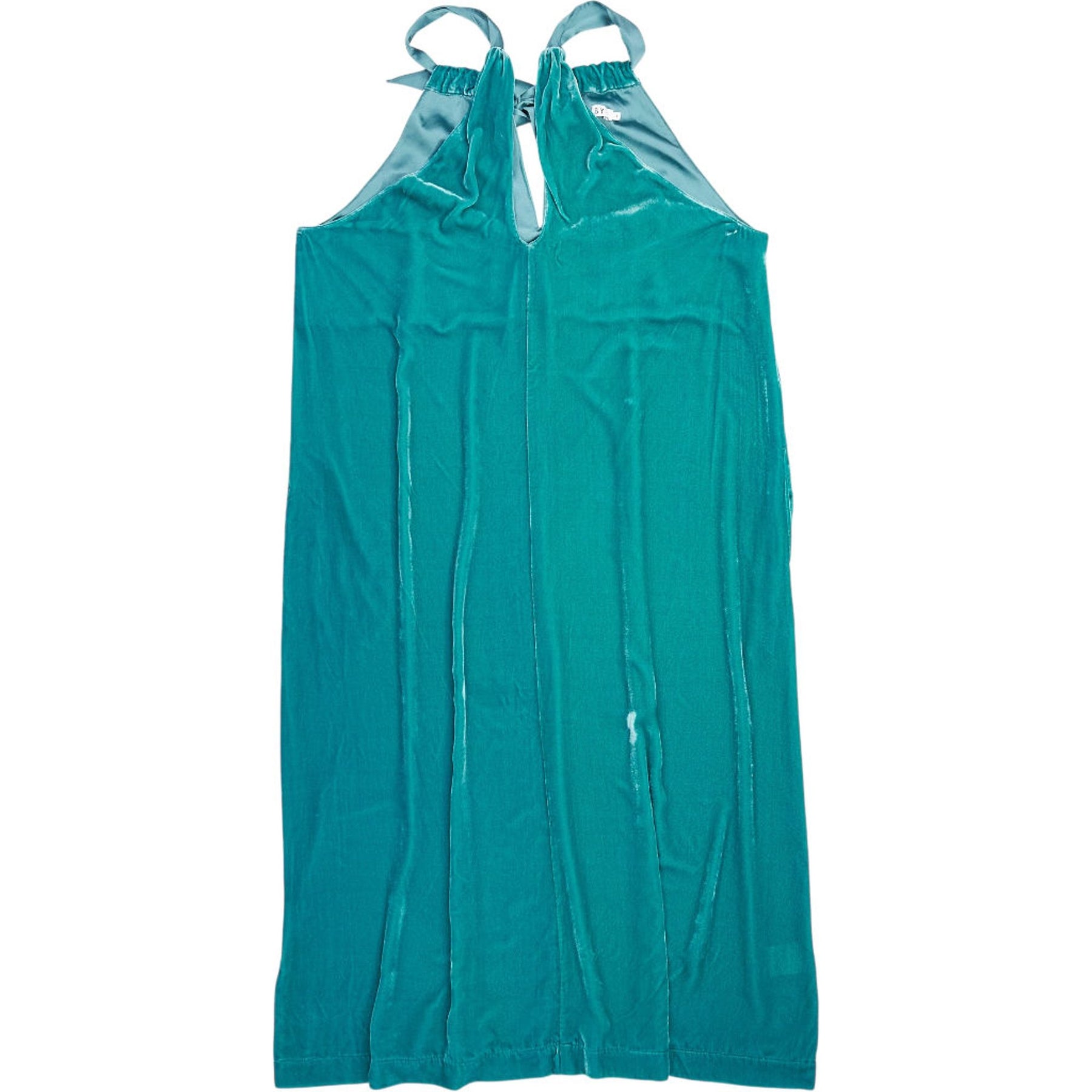 NRBY Green Velvet Dress