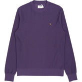 Farah Deep Purple Grenville Sweatshirt