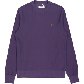 Farah Deep Purple Grenville Sweatshirt