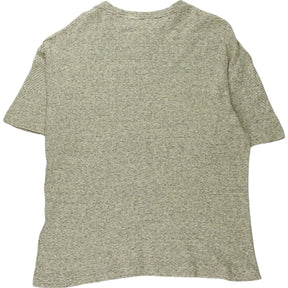 YMC Ecru Brown Stripe T-Shirt