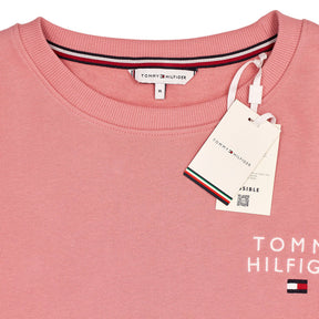 Tommy Hilfiger Pink Crew Neck Sweatshirt