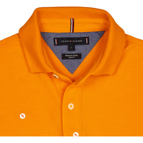 Tommy Hilfiger Orange Premium Pique Slim Fit Polo Shirt