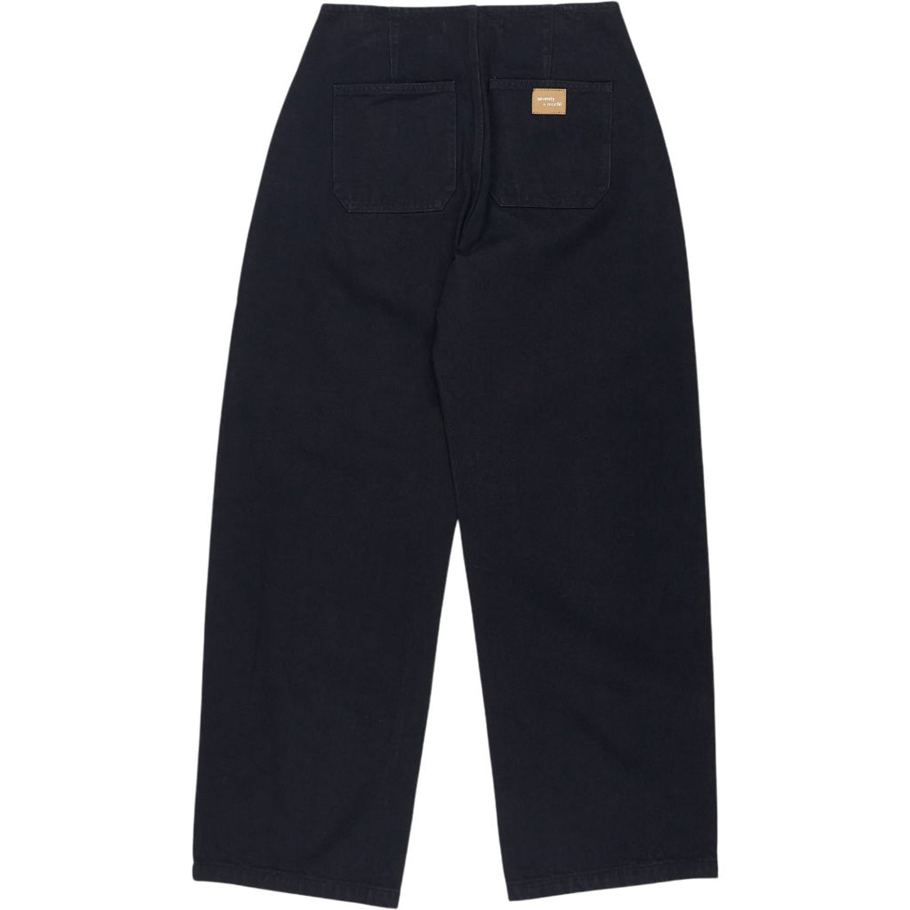 seventy + mochi Black High Dart Waist Trousers