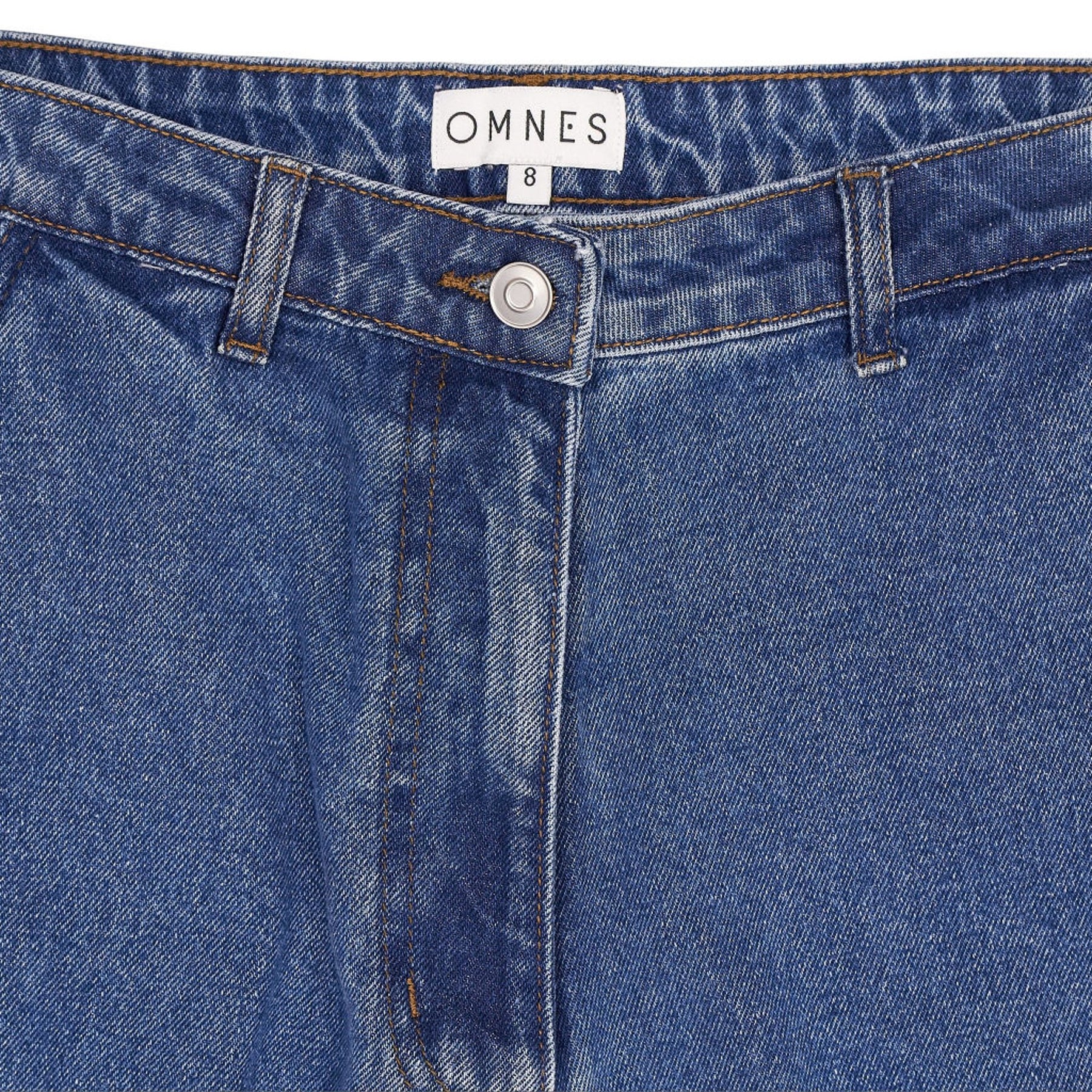 OMNES Blue Cotton Jeans