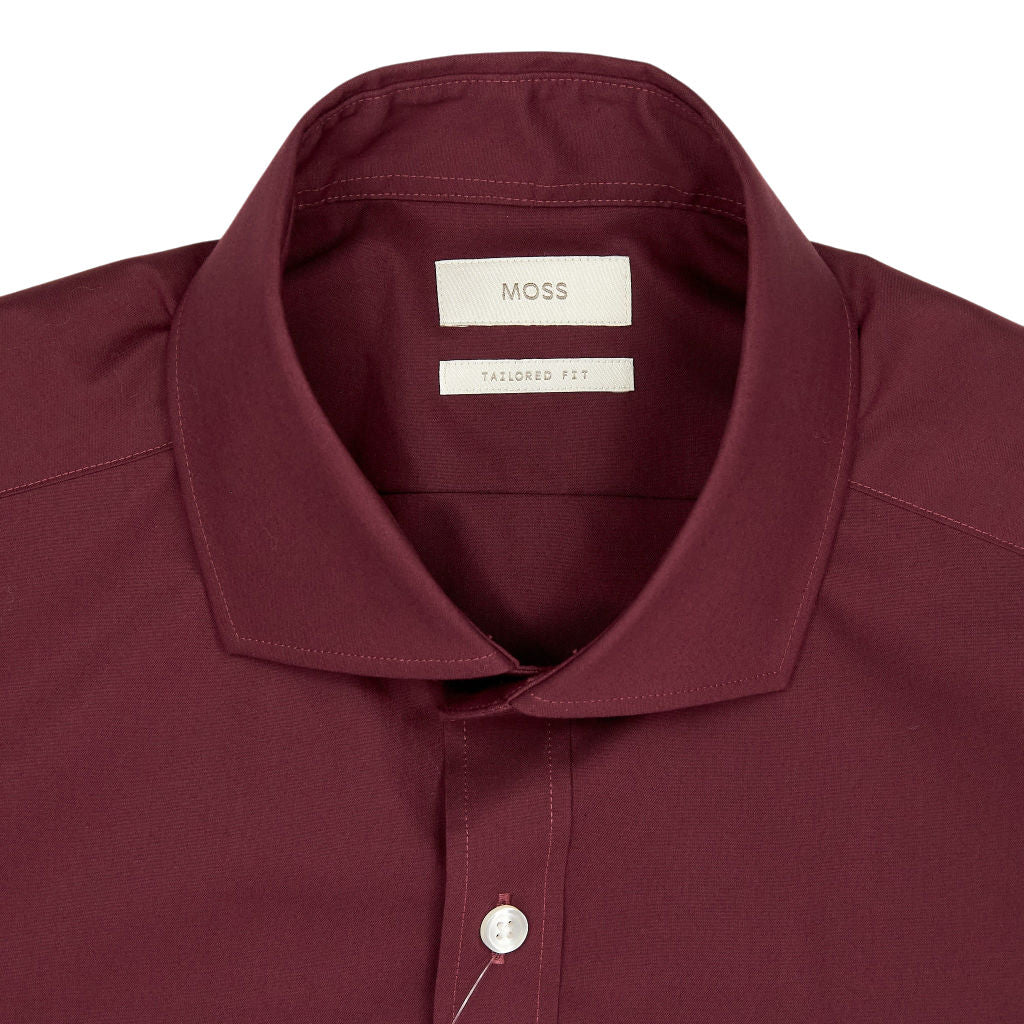 Moss Wine Stretch Shirt