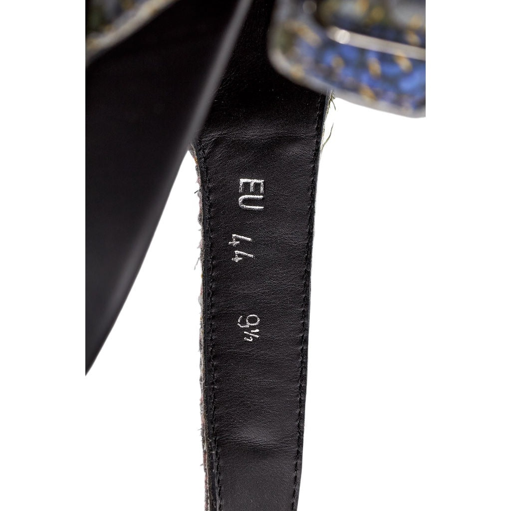 By Walid Multi Cotton Re-Patch Felix Sandal