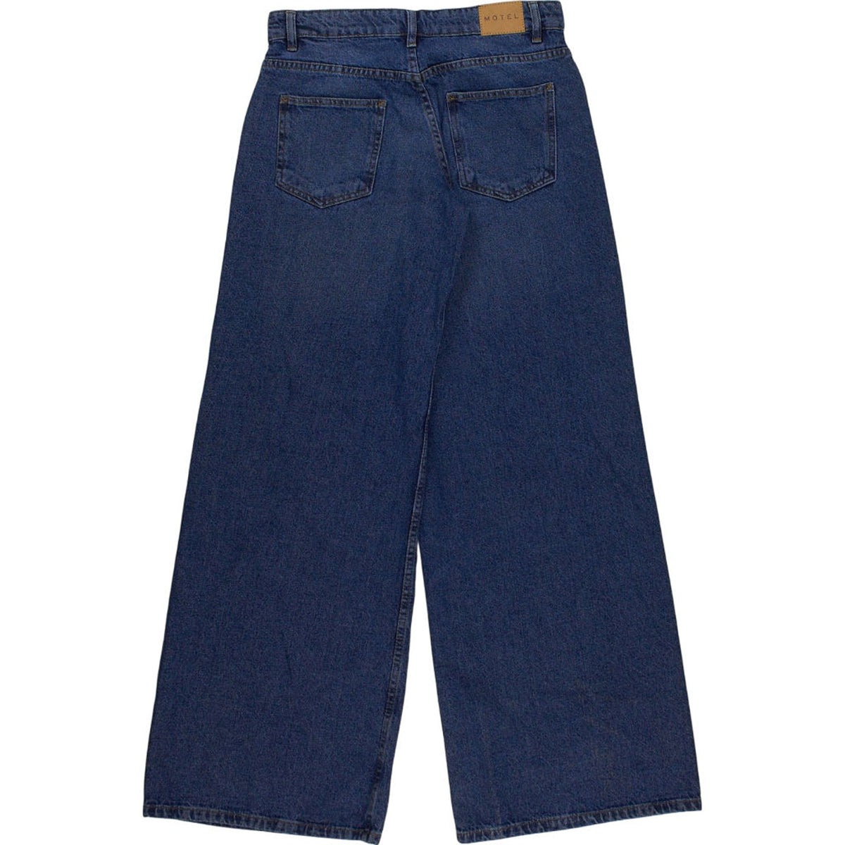 Motel Blue Denim Wide-Leg Jeans