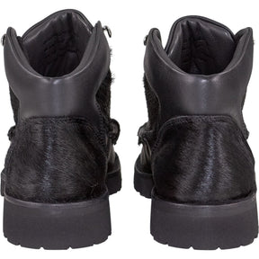 Fracap Black Wool Mix Boots