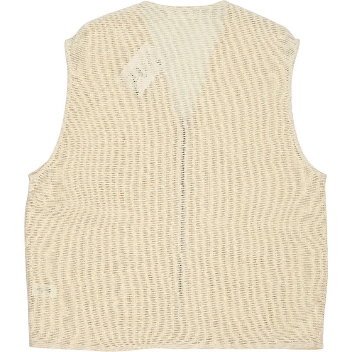 Pull & Bear Cream Mesh Vest