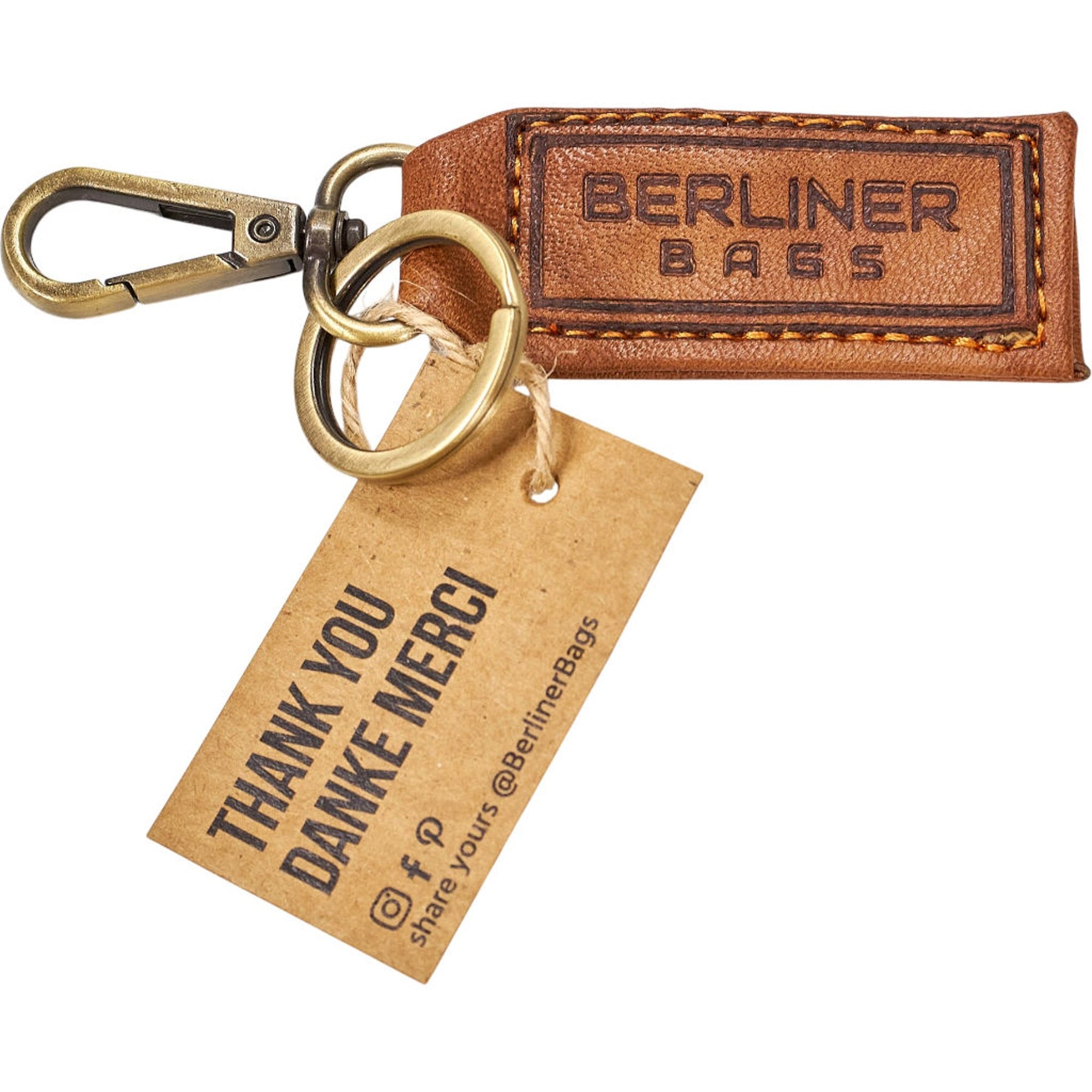 Berliner Bags Brown Leather Backpack