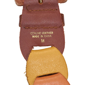 Crisis Multicolour Genuine Leather Belt Medium