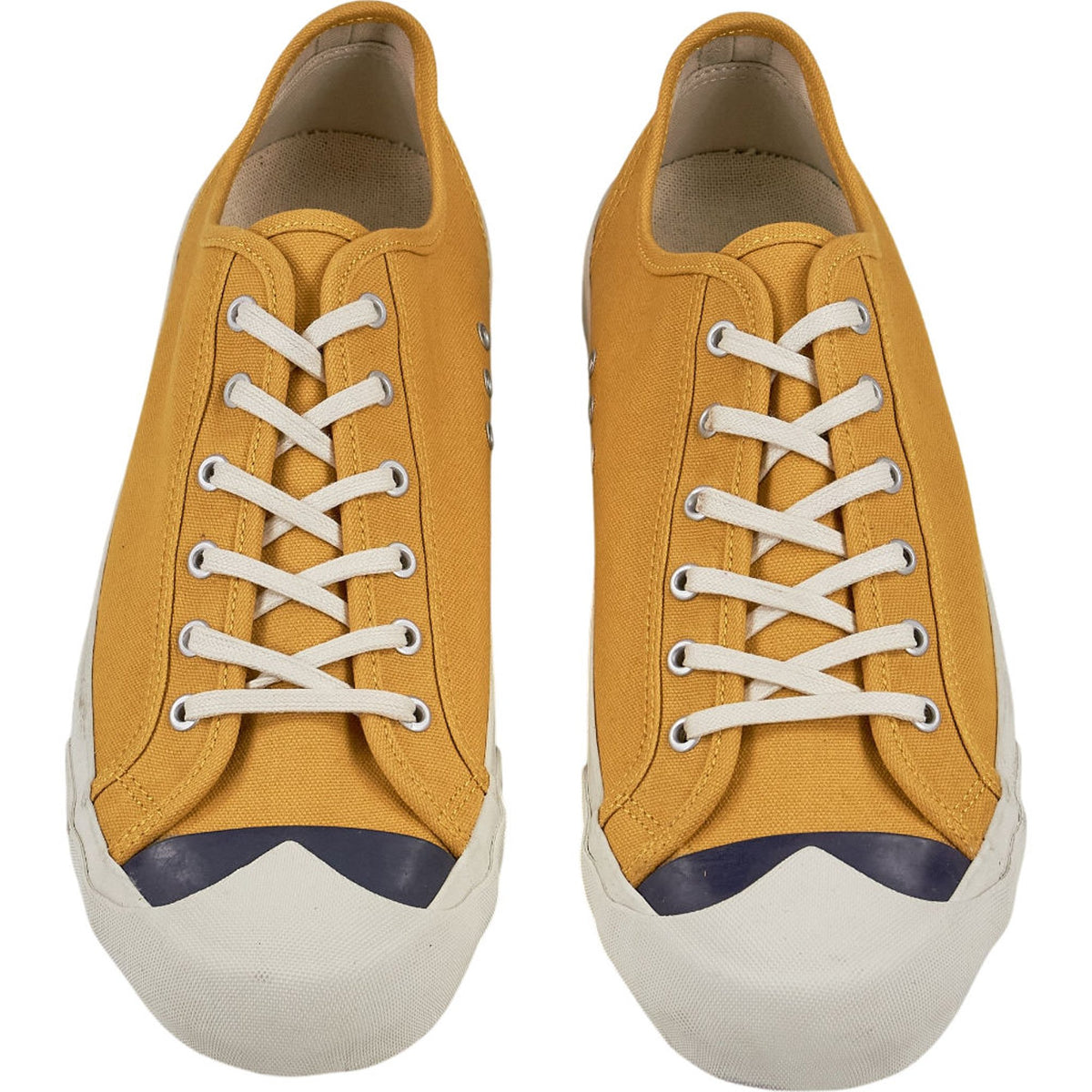 YMC Yellow Canvas Trainers