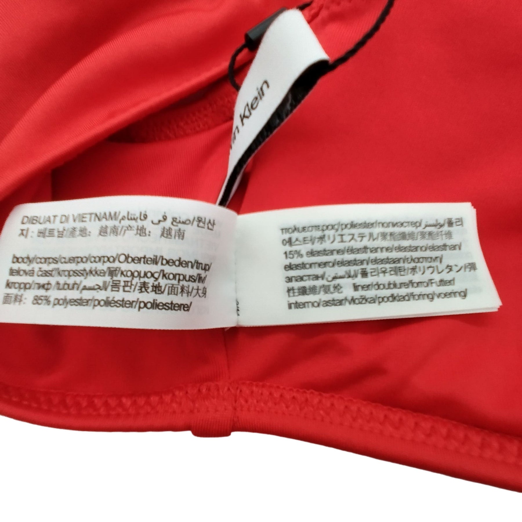 Calvin Klein Red Bikini Bottom