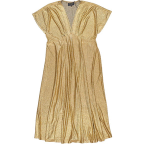 WYSE  Gold Caley Dress