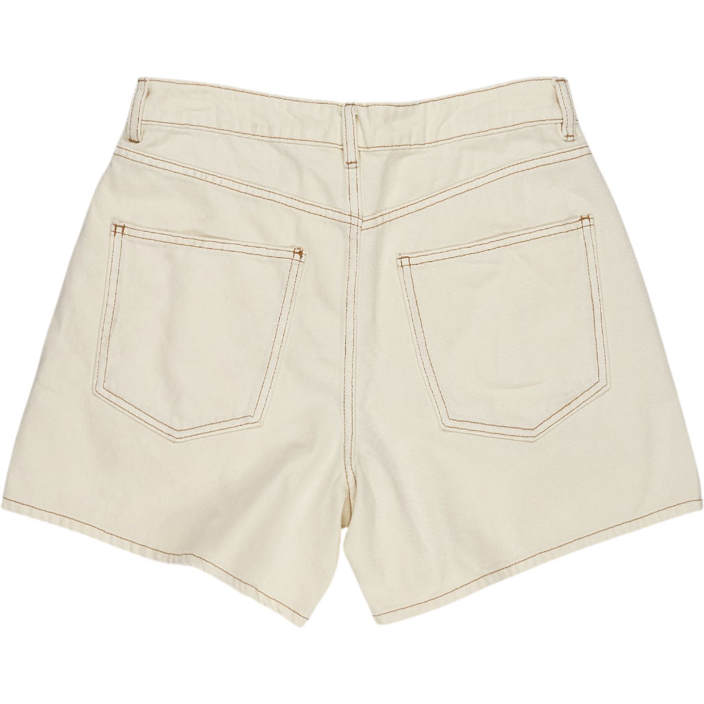 Hush Ecru Essential Denim Shorts