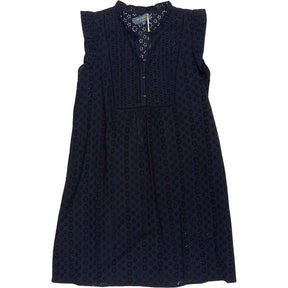 Wyse Black Tatiana Embroider Dress