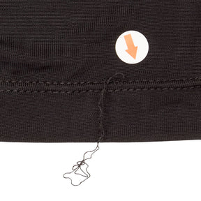 Hush Black Cupro Slinky Sarong Midi Skirt