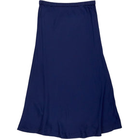 NRBY Blue Viscose Midi Skirt