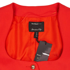 River Island Red Radical Romance Jacket