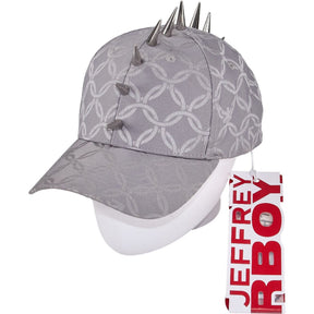 Charles Jeffrey Loverboy Grey Studded Baseball Cap