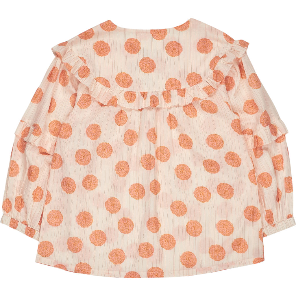 Bonté Rose Aella Top Polka Dot Blouse