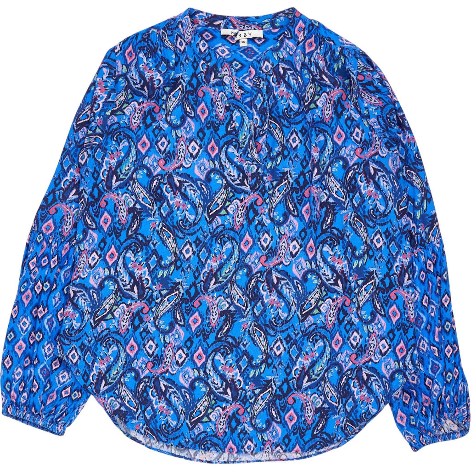 NRBY Blue Patterned Blouse