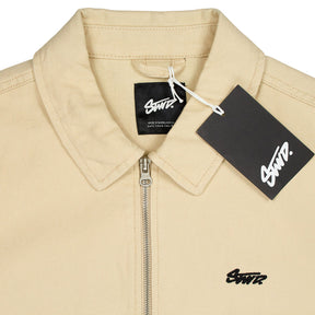 Pull & Bear Beige Zip Jacket