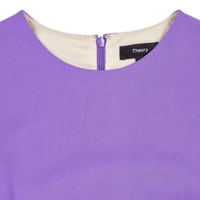 Theory Purple Easy Shift Dress