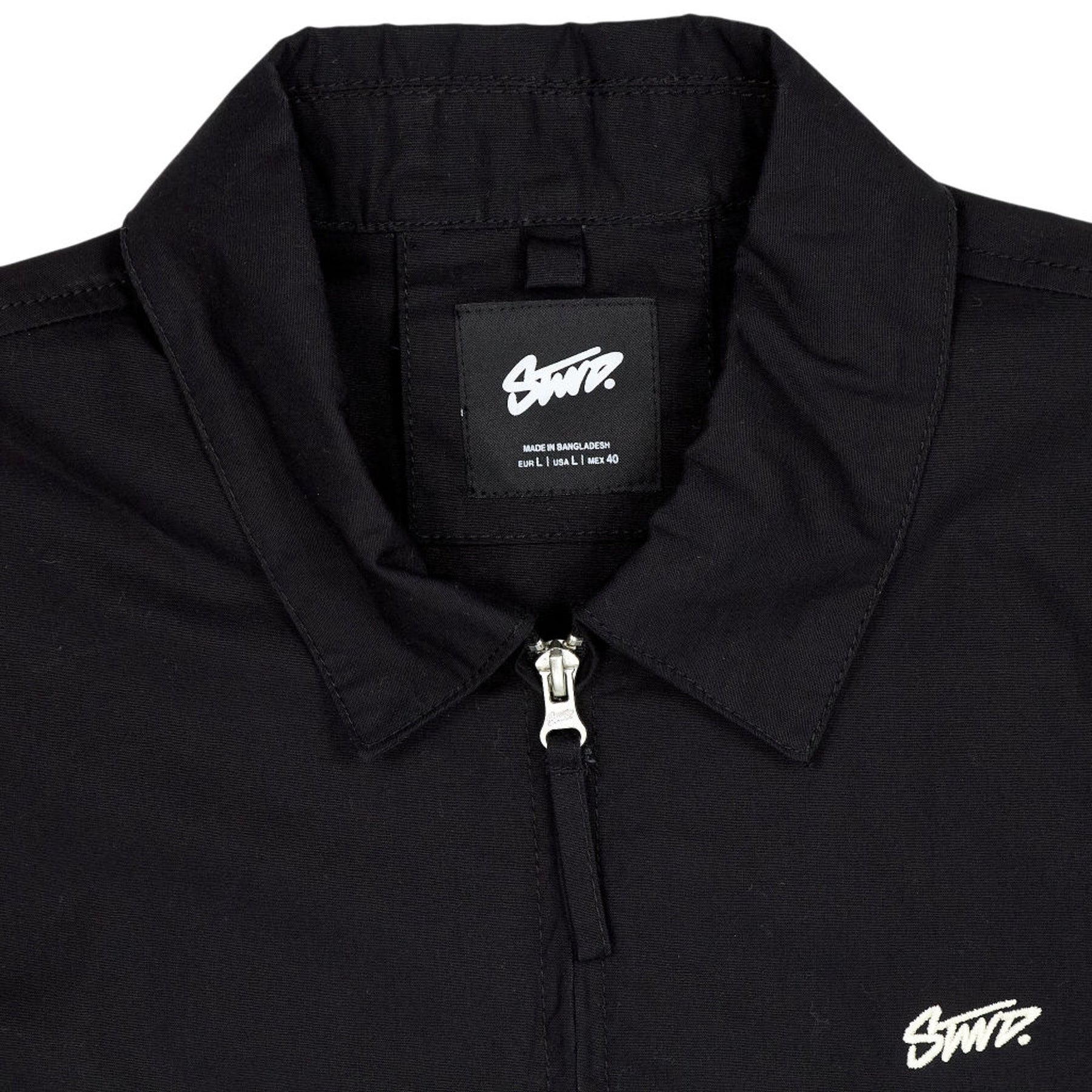 Pull & Bear Black Short Sleeve Shirt