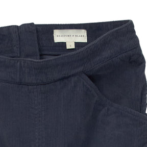 Beaufort & Blake Navy Corduroy Skirt