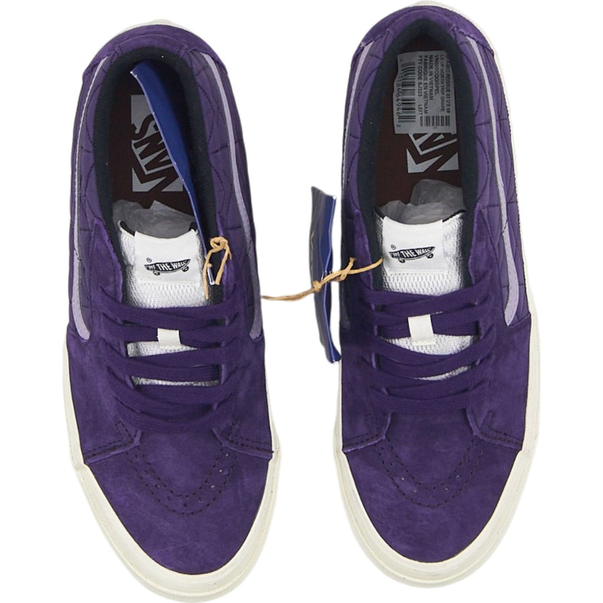 Vans Purple Quilted Trainers